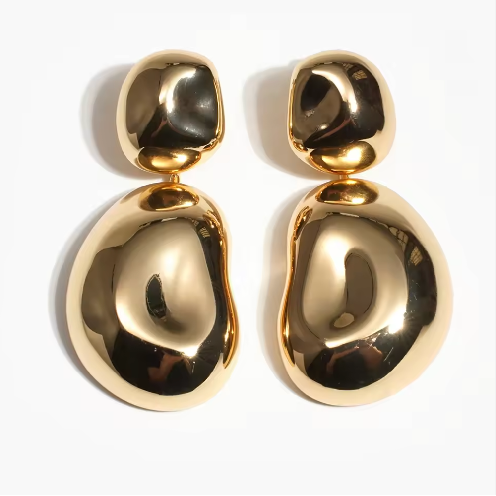 Irregular Geometric Chunky Earrings