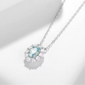 5*7mm Oval Pendant Necklace